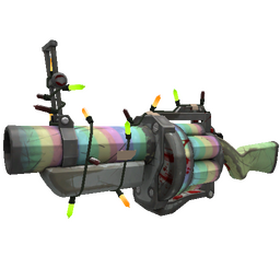 Festivized Rainbow Grenade Launcher (Well-Worn)