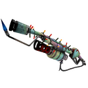 Strange Festivized Professional Killstreak Rainbow Flame Thrower (Well-Worn)