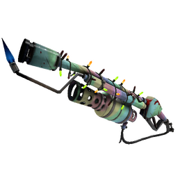 free tf2 item Festivized Rainbow Flame Thrower (Field-Tested)