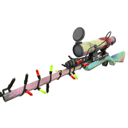 free tf2 item Strange Festivized Rainbow Sniper Rifle (Field-Tested)