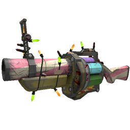 free tf2 item Festivized Sweet Dreams Grenade Launcher (Battle Scarred)