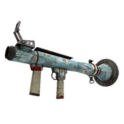 free tf2 item Blue Mew Rocket Launcher (Battle Scarred)