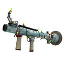 Strange Festivized Specialized Killstreak Blue Mew Rocket Launcher (Well-Worn)