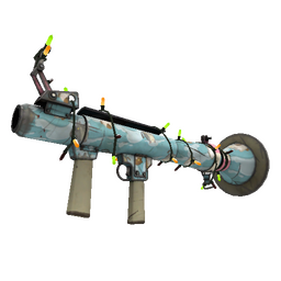 Festivized Blue Mew Rocket Launcher (Field-Tested)