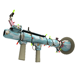 free tf2 item Festivized Killstreak Blue Mew Rocket Launcher (Factory New)