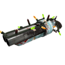 Strange Festivized Killstreak Blue Mew Scattergun (Battle Scarred)