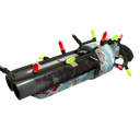 Strange Festivized Killstreak Blue Mew Scattergun (Well-Worn)