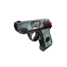 Strange Blue Mew Pistol (Battle Scarred)