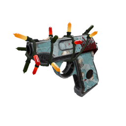 free tf2 item Festivized Blue Mew Pistol (Well-Worn)