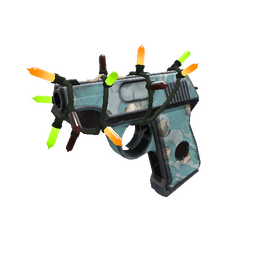 free tf2 item Strange Festivized Blue Mew Pistol (Field-Tested)