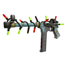 Strange Festivized Blue Mew SMG (Well-Worn)