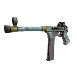 Strange Specialized Killstreak Blue Mew SMG (Well-Worn)