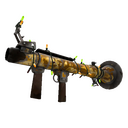Festivized Killstreak Sand Cannon Rocket Launcher (Battle Scarred)