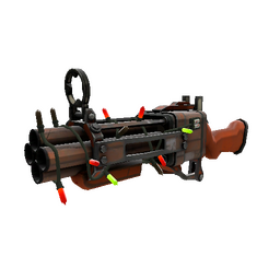 free tf2 item Festivized Civil Servant Mk.II Iron Bomber (Field-Tested)