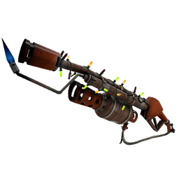 free tf2 item Festivized Civil Servant Mk.II Flame Thrower (Field-Tested)