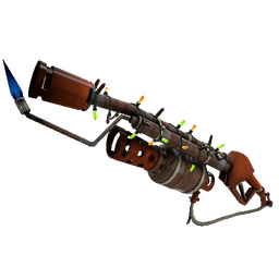 free tf2 item Strange Festivized Civil Servant Mk.II Flame Thrower (Minimal Wear)