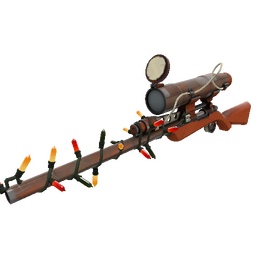 free tf2 item Festivized Civil Servant Mk.II Sniper Rifle (Field-Tested)