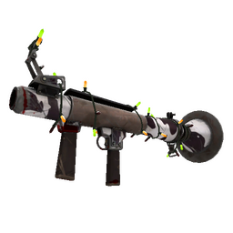 Festivized Bovine Blazemaker Mk.II Rocket Launcher (Battle Scarred)