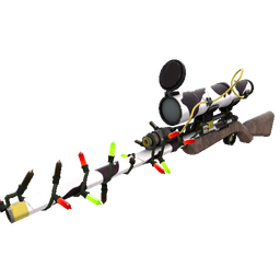 free tf2 item Festivized Bovine Blazemaker Mk.II Sniper Rifle (Minimal Wear)