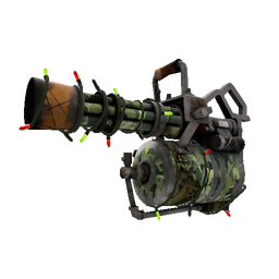 Strange Festivized Specialized Killstreak King of the Jungle Minigun (Battle Scarred)