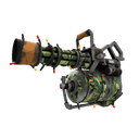 Unusual Festivized Specialized Killstreak King of the Jungle Minigun (Well-Worn) (Isotope)