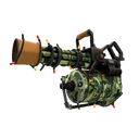 Strange Unusual Festivized Professional Killstreak King of the Jungle Minigun (Field-Tested) (Isotope)