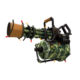 Strange Festivized King of the Jungle Minigun (Field-Tested)