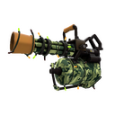 Unusual Festivized Professional Killstreak King of the Jungle Minigun (Factory New) (Energy Orb)