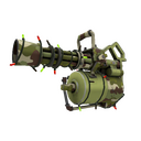 Festivized Woodland Warrior Mk.II Minigun (Minimal Wear)
