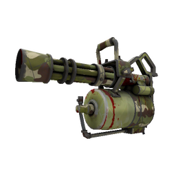 free tf2 item Woodland Warrior Mk.II Minigun (Battle Scarred)