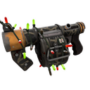 Festivized Killstreak Masked Mender Mk.II Stickybomb Launcher (Well-Worn)