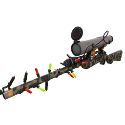 free tf2 item Festivized Masked Mender Mk.II Sniper Rifle (Field-Tested)