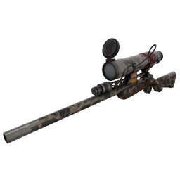 free tf2 item Masked Mender Mk.II Sniper Rifle (Battle Scarred)