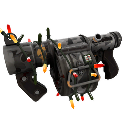 free tf2 item Festivized Night Owl Mk.II Stickybomb Launcher (Well-Worn)