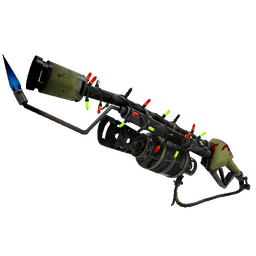 free tf2 item Festivized Woodsy Widowmaker Mk.II Flame Thrower (Well-Worn)