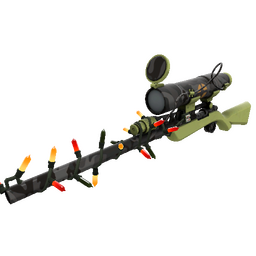 free tf2 item Festivized Killstreak Woodsy Widowmaker Mk.II Sniper Rifle (Factory New)