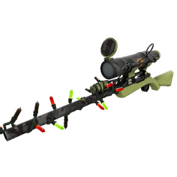 free tf2 item Festivized Woodsy Widowmaker Mk.II Sniper Rifle (Minimal Wear)