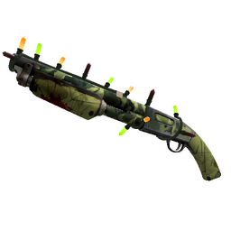 Strange Festivized Specialized Killstreak Backwoods Boomstick Shotgun (Battle Scarred)