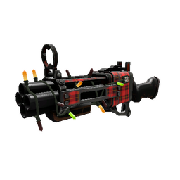 Strange Festivized Specialized Killstreak Plaid Potshotter Mk.II Iron Bomber (Field-Tested)