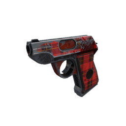 Plaid Potshotter Mk.II Pistol (Battle Scarred)