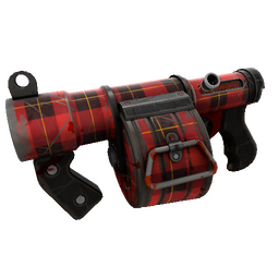 Plaid Potshotter Mk.II Stickybomb Launcher (Battle Scarred)