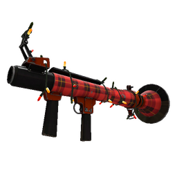 Festivized Plaid Potshotter Mk.II Rocket Launcher (Minimal Wear)