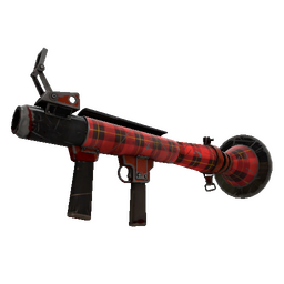 free tf2 item Plaid Potshotter Mk.II Rocket Launcher (Battle Scarred)