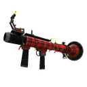 Festivized Plaid Potshotter Mk.II Rocket Launcher (Well-Worn)