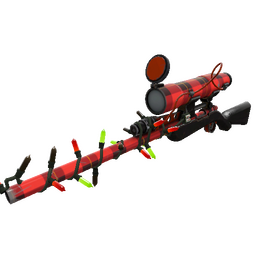 free tf2 item Festivized Plaid Potshotter Mk.II Sniper Rifle (Field-Tested)