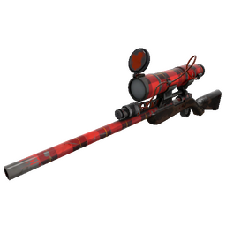 Plaid Potshotter Mk.II Sniper Rifle (Battle Scarred)