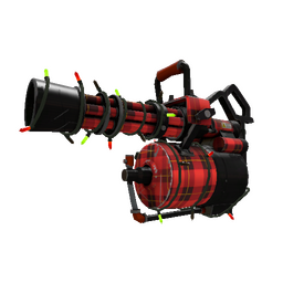 Festivized Plaid Potshotter Mk.II Minigun (Minimal Wear)