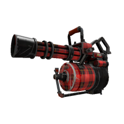 Plaid Potshotter Mk.II Minigun (Battle Scarred)