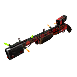 free tf2 item Festivized Specialized Killstreak Plaid Potshotter Mk.II Rescue Ranger (Battle Scarred)