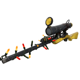 free tf2 item Festivized Iron Wood Mk.II Sniper Rifle (Well-Worn)